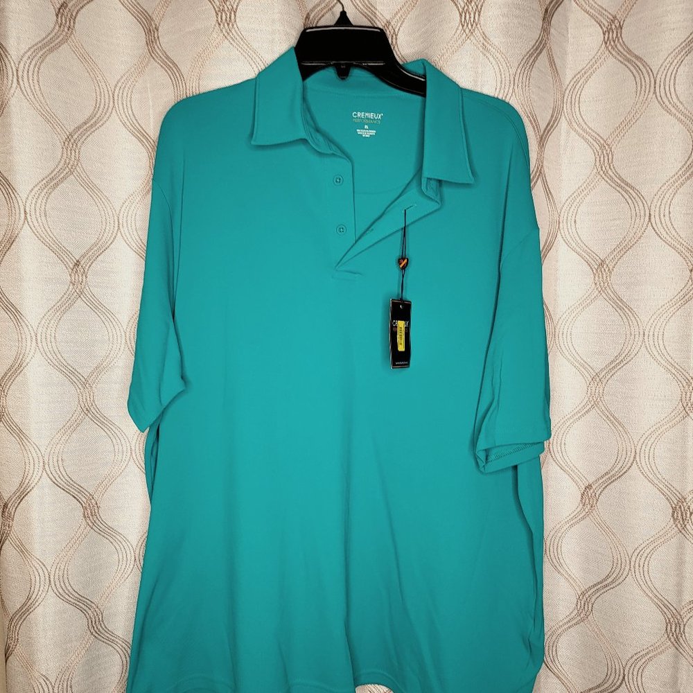 Men's green Cremieux Performance shirt